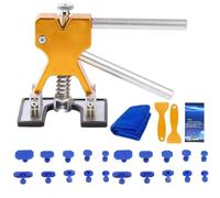 Tirabolli Per Carrozzeria, Levabolli Carrozzeria Kit for la rimozione di ammaccature corpo senza vernice automatica Strumenti riparazione automobilistiche strumenti Ventosa(Kit 1)