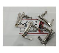 Tiracantino in ottone per violoncello (3/4) - (4/4) Set da 4 pezzi. Cromato