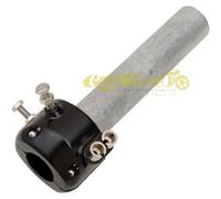 Tiracavi comando gas nero universale diametro 7/8 pollice 22mm DOPPIO CAVO cafe