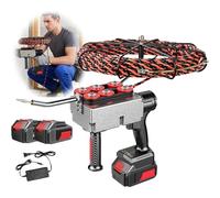 Tiracavi Elettricista Attraverso Il Muro | Macchina per trazione elettrica | Macchina Automatica per infilare i Fili | Dispositivo per infilare Tubi nascosti | per costruzione e idropotenza