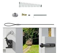 Tiracavo fermacancello a molla con set completo per in metallo
