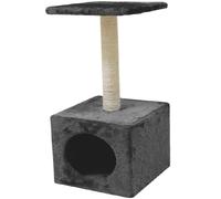 Tiragraffi a colonna con tana Amburgo in sisal per gatti Croci