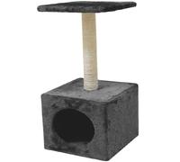 Tiragraffi a colonna con tana Amburgo in sisal per gatti Croci