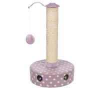 Tiragraffi a colonna in peluche e sisal con giochi integrati Junior Trixie Altezza 47 cm con base con gioco palline - Tiragraffi gatto - 1° ORDINE? scegli lo sconto BZR5 / BZR20 + 200 punti fedeltà