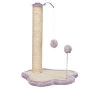Tiragraffi a colonna in peluche e sisal con giochi integrati Junior Trixie Altezza 50 cm con supporto rotante - Tiragraffi gatto - 1° ORDINE? scegli lo sconto BZR5 / BZR20 + 200 punti fedeltà
