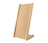Tiragraffi A Forma di L per Gatti con Rampa A 110° | Struttura Robusta In Faggio E Sisal, Ideale Per Graffiare, Giocare E Riposare