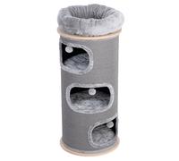 Tiragraffi a torre Natural Paradise Primrose - Mis. XXL, H 110 x Ø 49 cm - grigio