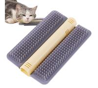 Tiragraffi ad angolo per gatti tiragraffi per di gatto angolo toilette spazzola per gatti interattiva spazzola per gatti spazzola massaggio gatto tiragraffi da parete per gatti
