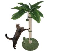 Tiragraffi Albero Palma 85 CM Altezza Con Spugna & Sisal Colonna