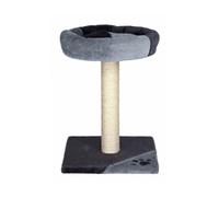 Tiragraffi con tronchetto rivestito in sisal naturale fodera in peluche gatti