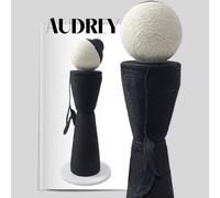 Tiragraffi di design in legno e corda Icons Ferribiella - Audrey - Tiragraffi gatto - 1° ORDINE? scegli lo sconto BZR5 / BZR20 + 200 punti fedeltà