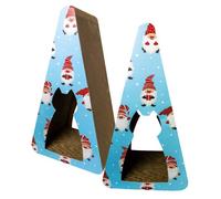 Tiragraffi in cartone di Natale modello Xmas Climb Tree per gatti Croci
