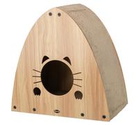 Tiragraffi in cartone/MDF, 48 × 48 × 28 cm, marrone chiaro