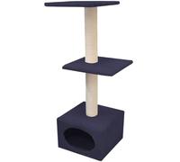 Tiragraffi medio a colonna con tana e due piani Monaco per gatti Croci
