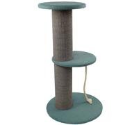 Tiragraffi modello JUMPER ROPE con giochi e rialzo per gatti Ferribiella