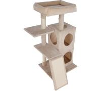 Tiragraffi per gatti 100 cm - ALESSIA - KERBL - Soft - Alcova a due piani