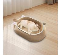 Tiragraffi per gatti 3 in 1, ciotola tiragraffi 61x38x12 cm, per divano,