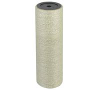 Tiragraffi per gatti, 8 x 25 cm, in sisal con struttura in truciolato, mobili tiragraffi e albero da arrampicata per gatti, cura degli artigli e giocare, beige, colonna tiragraffi stabile per