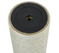 Tiragraffi per gatti, 8 x 45 cm, 10 mm, beige | Montaggio a parete, sisal, protezione antigraffio per tappeto e divano