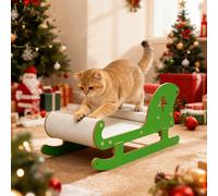 Tiragraffi per Gatti a Forma di Slitta, Mobile Comodo E Versatile