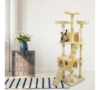 TIRAGRAFFI PER GATTI ALBERO PARCO GIOCHI GIOCO TIRA GRAFFI PER GATTO DA 170 CM