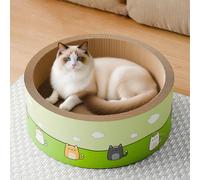 Tiragraffi per Gatti Cuccia Letto Tavoletta Nido Realizzato in Cartone Ondulato