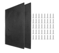 Tiragraffi per per animali da fattoria in 2 pezzi - Spazzola per graffiare il bestiame, dal prurito flessibile | Bovini Mucche Cani Pecore Fienili Stalle Stalle Pascoli Capanni Cuscin