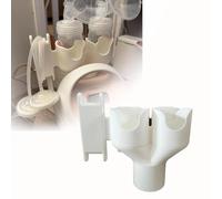 Tiralatte e porta tubo flessibile per Spectra New S1/S2, doppio organizer per biberon con braccio avvolgitubo, design salvaspazio, accessorio per tiralatte di facile installazione
