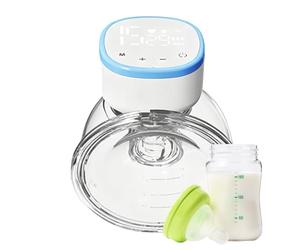 Tiralatte Elettrico - 14,3 Cm Mani Libero | Silicone Automatico, Portatile Con Ricarica Rapida E Estrazione Silenziosa | Questo Tiralatte Completa L'allattamento Tutto Da Solo