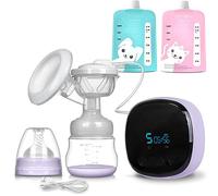 Tiralatte elettrico bifase viola Berdsen