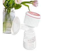 Tiralatte elettrico, indossabile, automatico, portatile, wireless, ricaricabile, adatto ai viaggi, compatto, per mamme, 6 x 19 cm, rosa verde