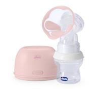 Chicco Stimolatte Tiralatte Elettrico, Facile da Usare, Coppa Delicata sul Seno, 2 Modalità di Estrazione, 10 Livelli, Tiralatte Chicco, Tappo Ermetico, Tettarella NaturalFeeling Inclusi