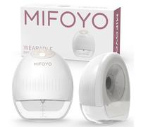 Tiralatte indossabile a mani libere: tiralatte elettrico portatile con 4 modalità e 9 livelli, pompa per latte wireless ricaricabile con display intelligente per mamme - 24 mm confezione da 2