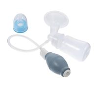 Tiralatte Manuale Portatile in Silicone e PP, Blu, per Allattamento al Seno | Neomamme e Bebè, Raccoglie Latte Materno dal Seno, Struttura Compatta, Multifunzione, Uso Quotidiano