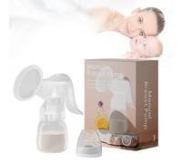 Tiralatte Manuale,Tira Latte,Breast Pump,Natural Feeling Tiralatte Manuale,Morbido Cuscinetto in Silicone,Tiralatte a Mano Singolo a Estrazione Facile Senza BPA,Portatile,Compatto