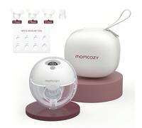 Tiralatte Momcozy Hands Free M5, con 3 modalità e 9 livelli Pompa tutto in uno leggera e nascosta: solo 230 g, 2/3 delle dimensioni delle normali pompe. Non ci sono né piacere per gli occhi né restriz