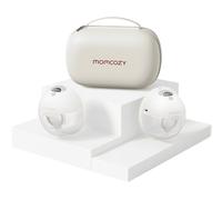 Momcozy M5 Smart Wearable Breast Pump - Tiralatte a coppa | Controllo tramite app, senza fili, doppio, colore grigio