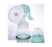 TrueLife Nutrio BP - Pompa manuale per latte manuale, 100% silicone senza BPA, 2 estratti, compatta e adatta anche per i viaggi, capacità 150 ml
