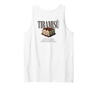 Tiramisù Vintage 90s Cibo Italiano Estetica Foodie Dessert Canotta