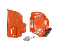 Tirando il disco di avviamento a strappo e il coperchio della frizione Gruppo freno catena adatto for parti di motoseghe 445 450