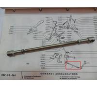 TIRANTE ACCELERATORE LATO DX FIAT 682 690 ERREVI 712032 OE 854861