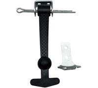 Tirante aggancia cofano 145X53 mm tipo lungo completo di piastrina di attacco e occhiello