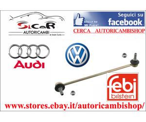 TIRANTE BARRA STABILIZZATRICE ORIGINALE FEBI BILSTEIN 24122 VW GOLF - AUDI A3