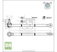 Tirante barra sterzo Febi per SUZUKI SAMURAI SJ413