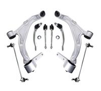 Tirante Braccio Controllo Compatibile Con Acura Per MDX 2007 2008 2009 2010 2011 2012 2013 Bracci Di Controllo Giunto Sferico Barra Stabilizzatrice Inferiore Anteriore Kit Tiranti Di Sospensione