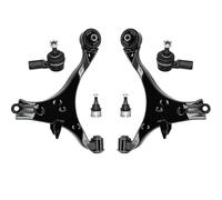 Tirante Braccio Controllo Compatibile Con Civic 2001 2002 2003 2004 2005 6 Pezzi Kit Barra Stabilizzatrice Sospensione Inferiore Anteriore Bracci Controllo Giunti Sferici Tiranti Esterni Set K640288