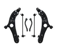 Tirante Braccio Controllo Compatibile Con Hyundai Per Santa Fe 2013 2014 2015 2016 2017 2018 Braccio Controllo Sospensione Anteriore Inferiore, Barra Collegamento Stabilizzatrice RK623684 RK623538