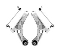 Tirante Braccio Controllo Compatibile Con Jeep Per Cherokee AWD 2014 2015 2016 2017 2018 4 Pezzi Kit Giunti Sferici Anteriori Inferiori Per Bracci Oscillanti Barra Antirollio RK643179 CMS251187