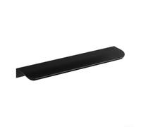 Tirante invisibile per cassetti, in alluminio, 150 mm, grigio, resistente | Robusta struttura in alluminio, lunghezza 150 mm, finitura nera, nessuna foratura richiesta, stile moderno e minimalista