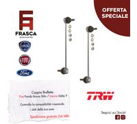 Tiranti Barra Stabilizzatrice Biellette Anteriori Fiat Panda 1.3 MJT 4x4 2 Pz